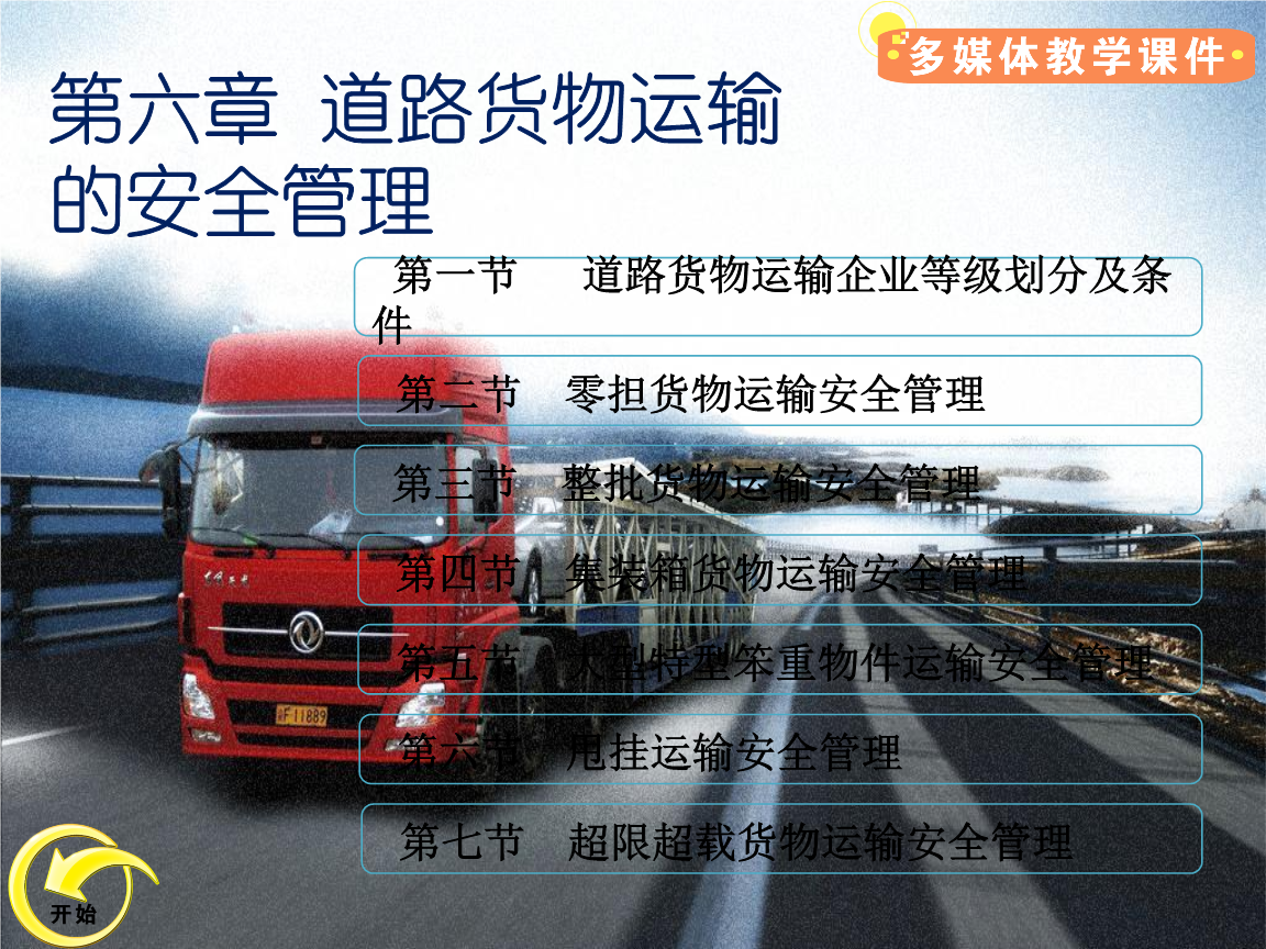 第四章:道路货物运输的安全管理.ppt